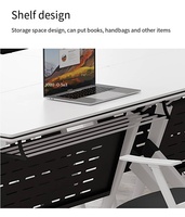 Mobilier de bureau commercial personnel pliant table longue table de formation de conférence et combinaison de chaises