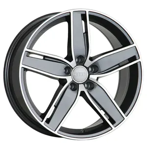 Cerchi in lega di alluminio pressofuso da 17 "18" 19 "20" pollici. Produttore di cerchioni, personalizzato per Audi muslimate