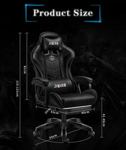 <span class=keywords><strong>Chaise</strong></span> de jeu inclinable Silla Gamer RGB bon marché, fabriquée en cuir PU véritable, réglable, de style nouveau 2022, pour bureau, <span class=keywords><strong>Respawn</strong></span> - Product Image 4