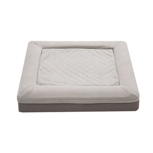 Cubierta lavable extraíble para cama de mascotas, resistente al agua, ortopédico, espuma viscoelástica, para perros - Product Image 2