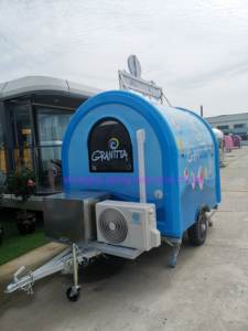 קדימון גלידות מזון מותאם אישית עגלת מזון ארה "ב משאית מזון מהיר - Product Image 4