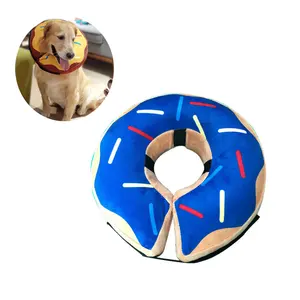 Ama zon Core Cono protector Recuperación suave Mascotas Gato E-Collar Cirugía isabelina Anti Lick Dog PVC Inflable Colorido Collar