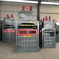 Presse à balles verticale hydraulique pour emballages en plastique, carton, bouteilles PET et cartons – Prix compétitifs