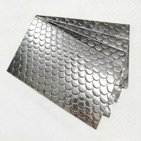Feuille d'insonorisation automobile 2 mm en aluminium et caoutchouc butyle, auto-adhésive, pour l'isolation acoustique des voitures