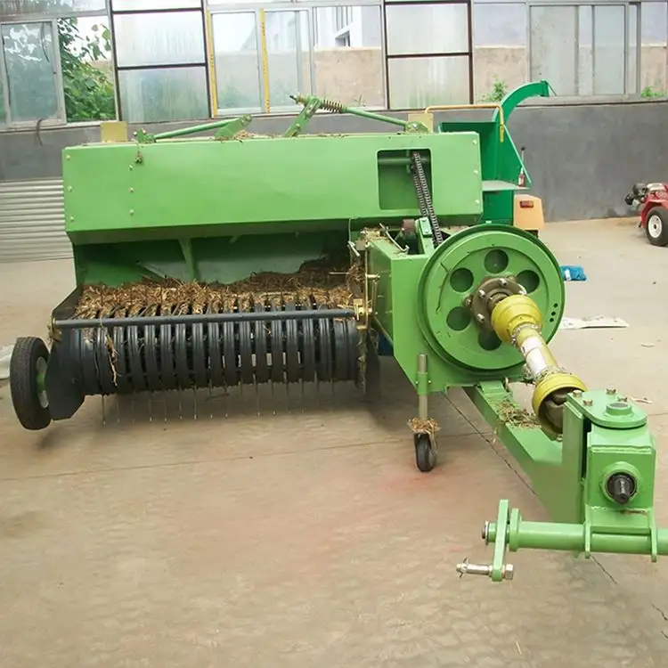 Wholesale Factory Packing Machine Hay Square Baler Agricultural Machine High Capacity Hey Baler