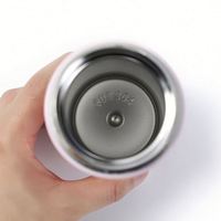Bouteille d'eau isotherme à double paroi en acier inoxydable avec affichage LED de la température, gobelet intelligent à ouverture rapide, tasse à café thermos