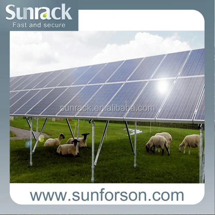 1 Mw Solar Farm Landwirtschaft system Solar Pv Montages ystem Solar Power Farm