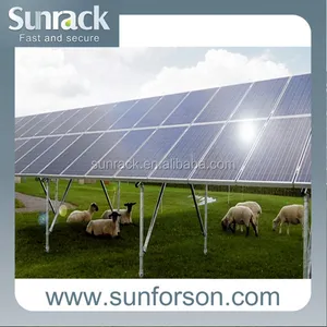 1 Mw Zonne-Boerderij Landbouwsysteem Solar Pv Montagesysteem Zonne-Energie Boerderij