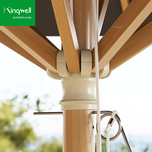 Set di Mobili da Esterno per Patio con Ombrelloni da Spiaggia Grandi Personalizzabili con <span class=keywords><strong>Logo</strong></span> - Product Image 3