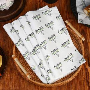 Papel Antigrasa Desechable para Cubrir Pasteles, Papel para Envolver Hamburguesas, Papel para Empacar Sushi - Product Image 1
