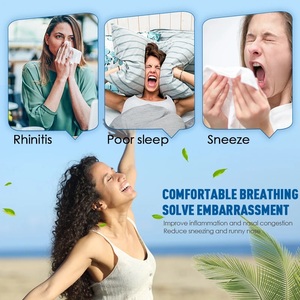 Tiras Nasales de Tela No Tejida Alnlike, Parches Adhesivos para el Cuidado de la Salud, Hipoalergénicos, Certificados por la CE, para el Alivio de la Gripe - Product Image 6