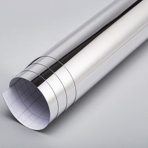 مرآة I168 ملصق مرآة لينة ديي جدار الحيوانات الأليفة عاكس لينة ذاتية اللصق ورقة مرآة - Product Image 1