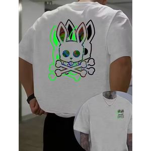 T-shirt basique personnalisé pour homme, coupe ample, impression sérigraphique, vêtements de marque, fabricants de coton, unisexe - Product Image 1