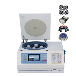 Centrifugeuse réfrigérée à basse vitesse 4x250ml 5500 tr/min pour séparation <span class=keywords><strong>clinique</strong></span>, avec rotors à balayage et à angle fixe - Product Image 2