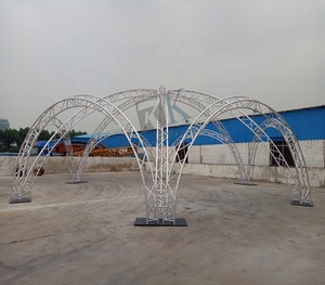 Arche incurvée en aluminium Design Éclairage DJ Truss Spigot Truss Aluminium Truss - Product Image 4