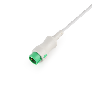 Hoge Kwaliteit Mindray Ronde <span class=keywords><strong>12</strong></span> Pin 3 Leads Direct-Connect <span class=keywords><strong>Ecg</strong></span> Patiëntkabel, Pm-Serie, Paspoort Beneview T5/T6/T8, Mec 1000 - Product Image 4