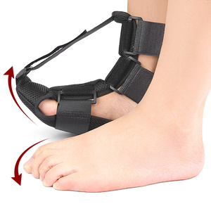 Ayarlanabilir Ayak Düşmesi Desteği Dorsal Plantar Fasiit Germe Ateli Ayak Bileği Ortezi Askıları Destek Eğitim Bandajı - Product Image 6