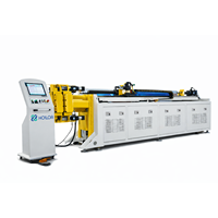 Máquina de Doblado de Tubos CNC Automática de Forma Libre 3D con Motor PLC, Dobladora de Mandril para Procesamiento de Acero Inoxidable para Obras de Arte Metálicas de Precisión