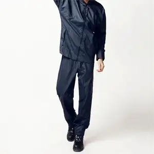 नई शैली स्प्लिट रेनकोट पॉलिएस्टर आउटडोर विंडप्रूफ सूट वाटरप्रूफ काम के कपड़े