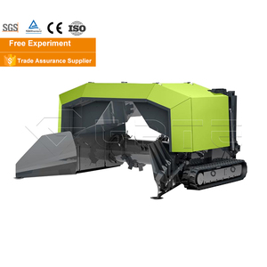 GATE Mango Peel Mushroom Compost Autodirigido Mulch Turner Food Waste Compost Machine Windrow Compost Turner - Product Image 3