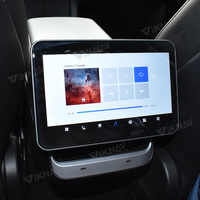Panel de CA Estéreo Android para Tesla Modelo 1, Modelo 3, Modelo Y, X, S, Sistema de Entretenimiento Multimedia para Asientos Traseros con Pantalla IPS QLED