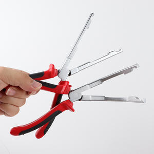 Pinzas Xinrui para Bujías de Incandescencia, Cabeza Recta y Curva, Acero con Alto Contenido de Carbono, Herramienta de Sujeción para Remoción e Instalación de Conectores - Product Image 1