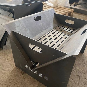 Potongan Laser Portabel Dirakit Sepenuhnya Kustom Lubang Api BBQ untuk Berkemah - Product Image 3