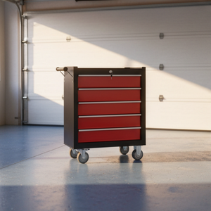 Coffre à outils robuste en acier laminé à froid, <span class=keywords><strong>armoire</strong></span> de rangement pour garage, établi, chariot à outils d'atelier, OEM/OBM, verrouillable, antivol, 300 kg - Product Image 6