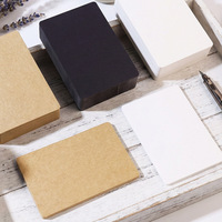 Cartes vierges en carton pour créations DIY, marque-pages à gribouiller, notes adhésives pour messages, flashcards de vocabulaire – Produit très demandé, design esthétique, Chine