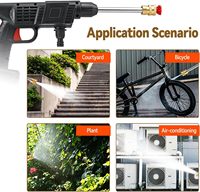 La Mejor Pistola de Lavado de Alta Presión Portátil Inalámbrica Recargable de 21 V para Automóviles y Hogares