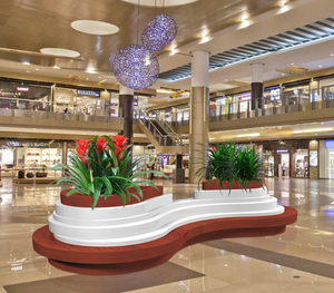 Sillas de maceta de fibra de vidrio Y892, sillón reclinable de asiento bajo, muebles comerciales para exteriores, Parque Hospitalario, descanso público para visitantes, Banco largo - Product Image 5