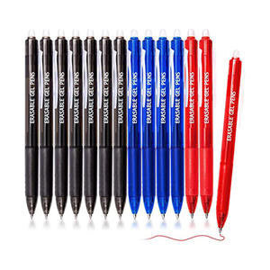 Stylo gel effaçable à chaud, personnalisé, à encre disparaissante à haute température, avec gomme intégrée – Meilleures ventes - Product Image 1