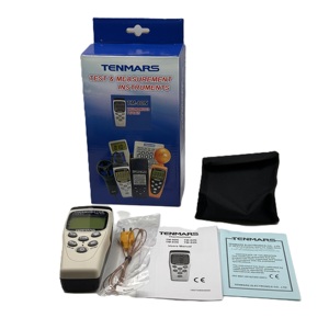 TENMARS TM-80N Industrial Thermocouple Thermometer <b>Temperature</b> <b>Controller</b> Type K/J LCD Digital Display Power Supply Plastic - Product Image 5