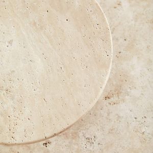 Đá cẩm thạch tự nhiên đứng trang trí đá cẩm thạch vòng xếp chồng lên nhau travertine bánh đứng bánh cưới Pastry đứng để nướng - Product Image 4