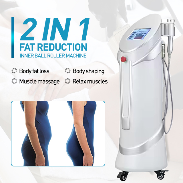 2024 Latest Professional Standing Inner Ball Roller Machine for Face Body Fat Cellulite Removal Slimming Body Sculpting Massage