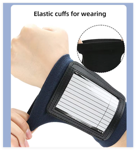 Aofit สายรัดข้อมือฟุตบอลผ้าสแปนเด็กซ์ PVC ระบายอากาศได้ดีสีฟ้าสายรัดแขนแบบสแปนเด็กซ์ทนทานสำหรับเล่นฟุตบอล - Product Image 4