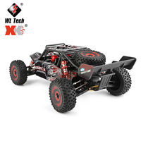 NUEVO Wltoys 124016 1/12 WD 2.4G RC Camioneta Todoterreno sin Escobillas de Alta Velocidad 75km/h con Chasis Metálico y Control Remoto GPS de 100m