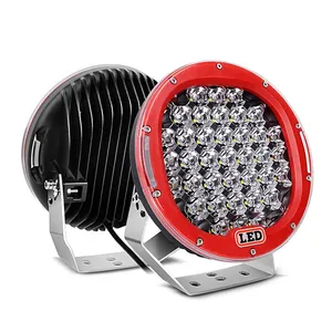 도매 고성능 차 앞범퍼 225W 185W 9 "Offroad Led 모는 빛, 트럭 둥근 9 인치 led 모는 빛 스포트라이트