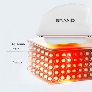 เครื่องนวดหน้าแบบไร้สายเครื่องยกกระชับใบหน้าเครื่องนวดหน้าใช้ในบ้านใช้อุ่นจากเกาหลี - Product Image 3