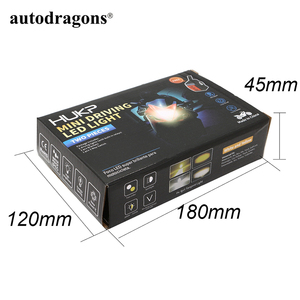 Autodragons 3570 Chip 20W 12V 3000K 6000K Mini phare LED bicolore pour moto - Product Image 6