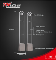 Système d'alarme antivol pour magasin de vêtements, détection EAS par porte, alarme RF 8,2 MHz, antenne mono, système EAS en acrylique