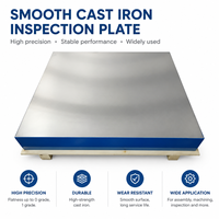 Plateforme en fonte à rainures en T robuste, corps rigide résistant à la déformation sous charge pour le serrage et le support d'assemblage