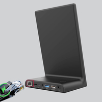 Tableta Android de Escritorio de 14.1 Pulgadas con Diseño en Forma de L, NFC, POE, Wifi y Pantalla Táctil para Comentarios de Clientes