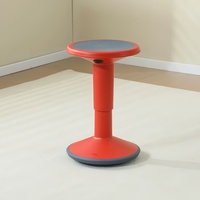 Tabouret moderne réglable, chaise d'appoint sans dossier pour une assise active, siège flexible pour salle de classe, bureau, espace d'apprentissage