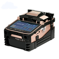 Soudeuse par fusion AI-12 à six moteurs, grossissement 320X, type de fibre automatique, 12 langues, batterie amovible 7800mAh, Type-C, pince 3-en-1