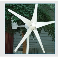 Éolienne de type M 400W 12V, petite éolienne, énergie éolienne photovoltaïque, système hybride éolien-solaire multi-tension (12V/24V/48V)