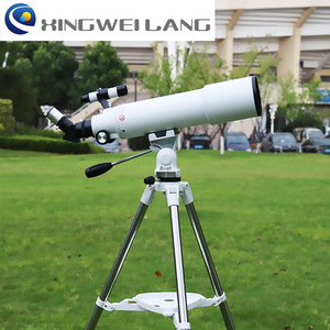 Astronomical Telescope 80500 New All White Professional Stargazing Landscape Dual Purpose Large Aperture - Product Image 5