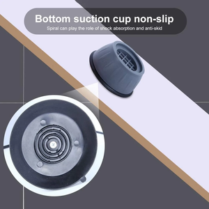 Rubber <b>Washing</b> <b>Machine</b> <b>Vibration</b> <b>Pads</b> Noise Reducing Plastic <b>Pads</b> Universal <b>Washing</b> <b>Machine</b> Refrigerator Furniture Foot <b>Pad</b> - Product Image 4