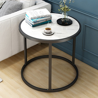 Table d'angle moderne blanche, 1 pièce, moderne, pour salon