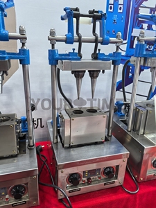 Yourtime CE Tự Động Biscuit Waffle Cone Maker Cà Phê Trà Cup Làm Ice Cream Cone Máy Bánh Quế Cones - Product Image 6